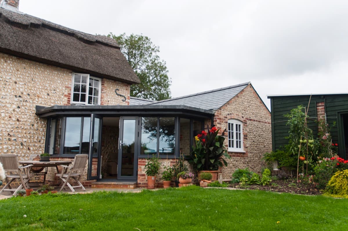 Period property with new structural extension
