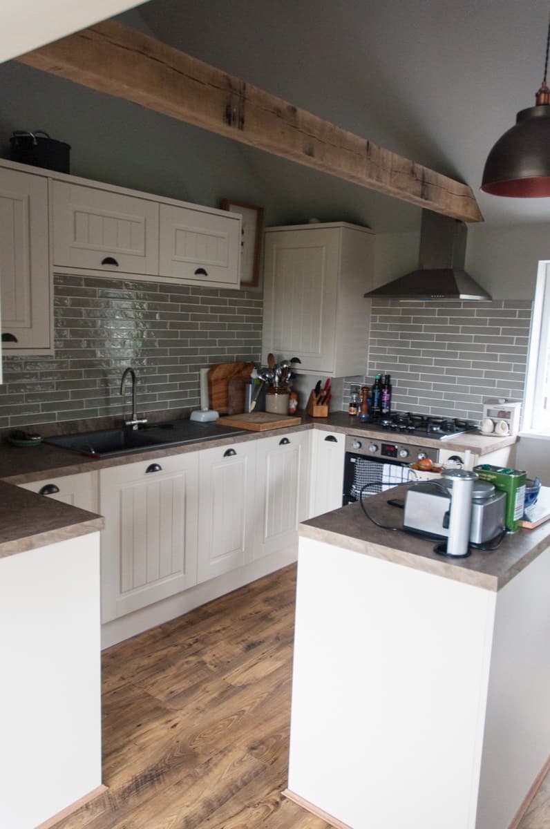 Loft conversion stairs and landing